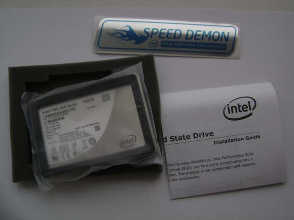 Наконец-то SSD Intel 320 Series на 160ГБ у меня в ПК!